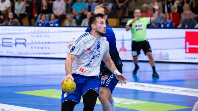 spielbericht-lübeck-0923 Timo Löser im Spiel gegen den VfL Lübeck-Schwartau Saison 2023/24