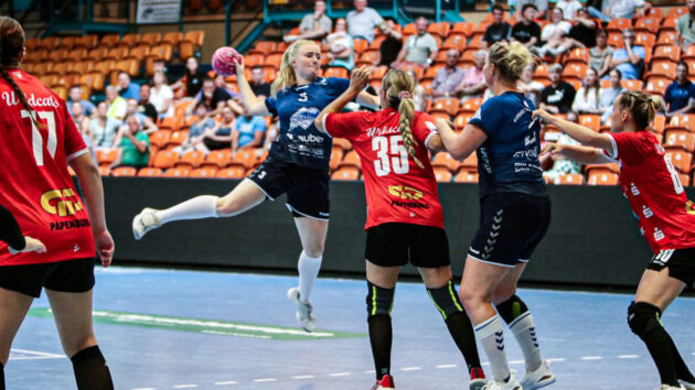 vorbericht-damen-leipzig-0923 Isabell Janze beim Saisonauftakt 2023/24 gegen SV Union Halle-Neustadt II