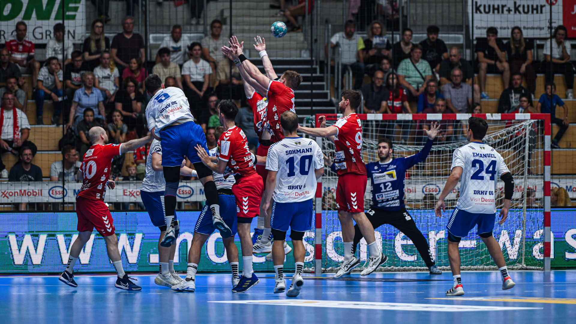 Erstes Derby der Saison steigt in der Anhalt-Arena