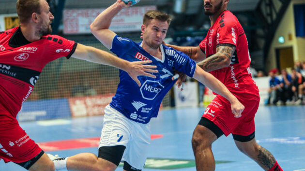 spielbericht-melsungen-1023 Carl-Phillip Haake im Spiel gegen die MT Melsungen Saison 2023/24