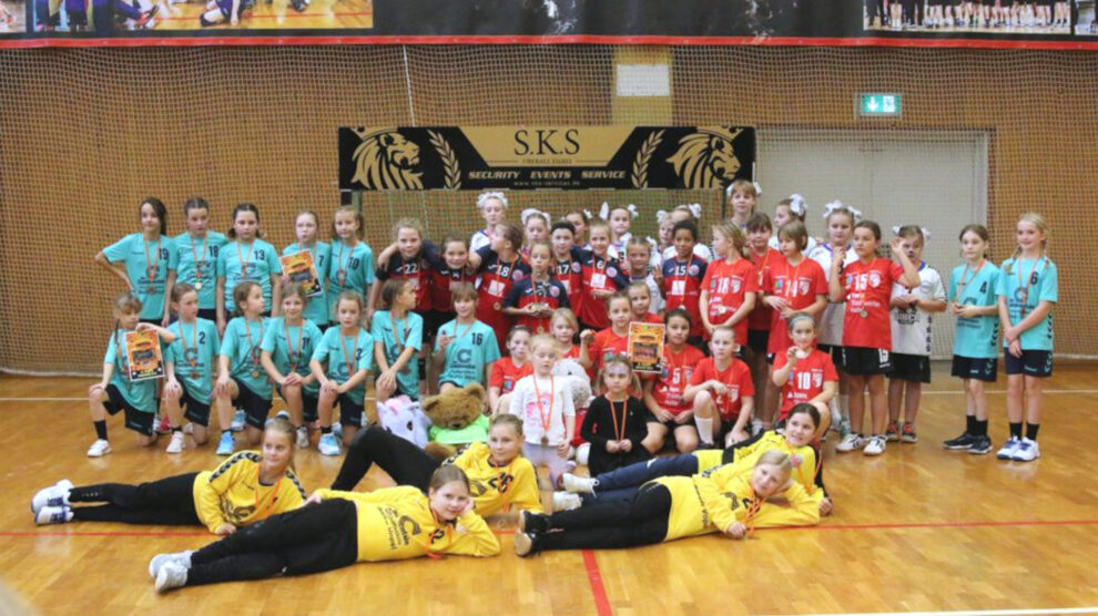 Turnier-Nordhausen weibliche E-Jugend beim Halloween-Turnier in Nordhausen.