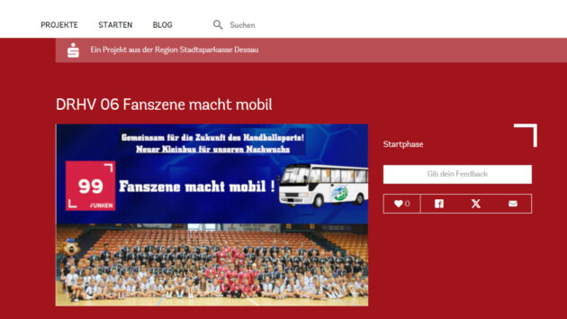 99funken-fanprojekt-1223 Crowdfunding Projekt der Fanszene Dezember 2023