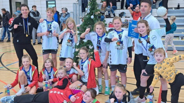 e-jugend-1223 Die weibliche E-Jugend der JSpG Kühnau / DRHV 06 im Dezember 2023