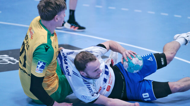 DRHV-Kapitän im Kampf um den Ball beim VfL Eintracht Hagen Saison 2023/24