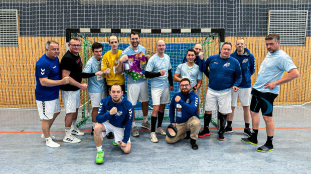 2. Herren nach dem Sieg gegen Apollensdorf II Saison 2023/24