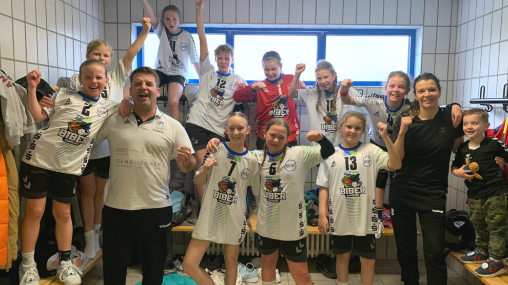 Beitragsbild-E-Jugend_Finken_Raguhn weibliche E I in der Saison 2023/2024