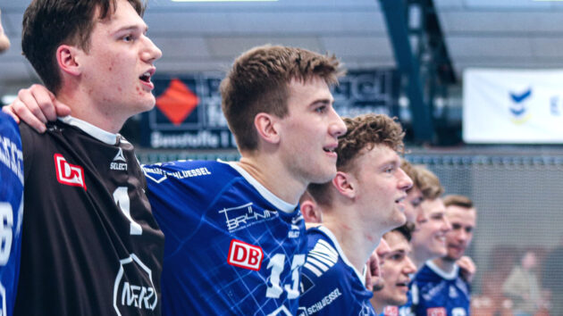 spielbericht-lübeck-0224 Die Biber nach dem Heimsieg über den VfL Lübeck-Schwartau Saison 2023/24