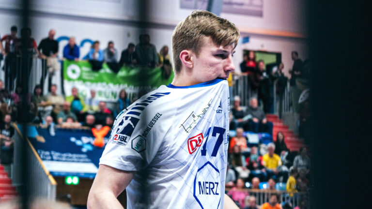 spielbericht-potsdam-0224 Luka Baumgart beim Spiel gegen den 1. VfL Potsdam Saison 2023/24