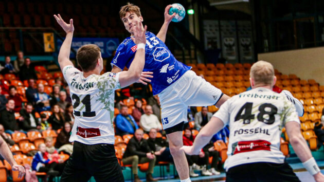 vorbericht-nordhorn-0224 Alexander Mitrović im Testspiel gegen den HC Elbflorenz Dresden Saison 2023/24