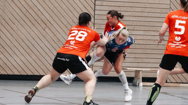 DRHV-Damen im Hinspiel gegen Görlitz Saison 2023/24