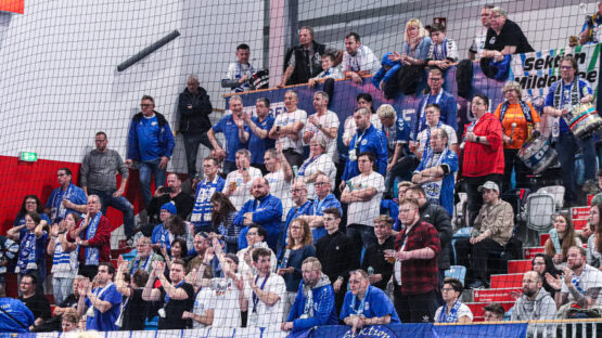 DRHV-Fans beim Auswärtsspiel beim 1. VfL Potsdam Saison 2023/24
