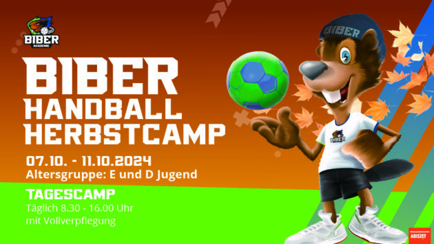 Webbanner-100 Herbstcamp der Biber-Akademie Herbst 2024