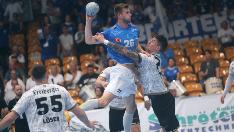 spielbericht_dresden_0924 Yannick Danneberg im Spiel gegen den HC Elbflorenz Dresden