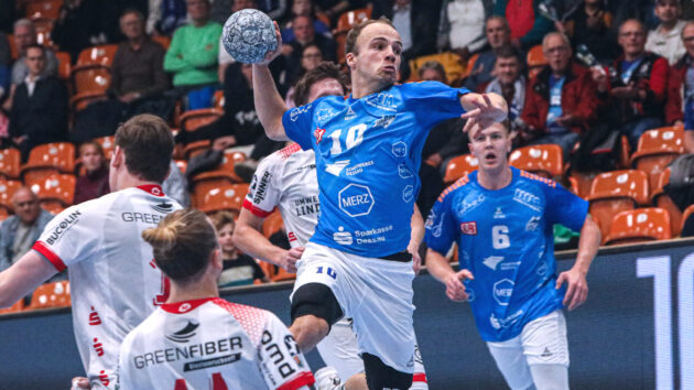 Vincent Bülow im Spiel gegen den TuS Ferndorf Saison 2024/25