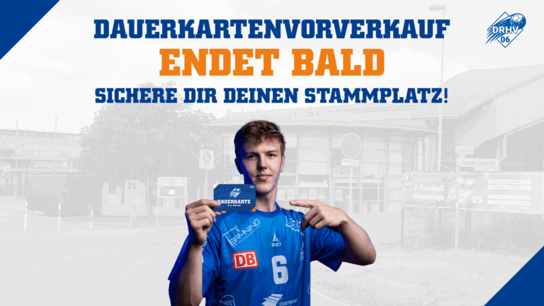 Ankuendigung_DK_Vorverkauf_1920_1080 Dauerkartenvorverkauf-Reminder Mai 2025