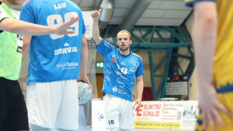 spielbericht_konstanz_0525 Vincent Bülow im Spiel gegen die HSG Konstanz Saison 2024/25
