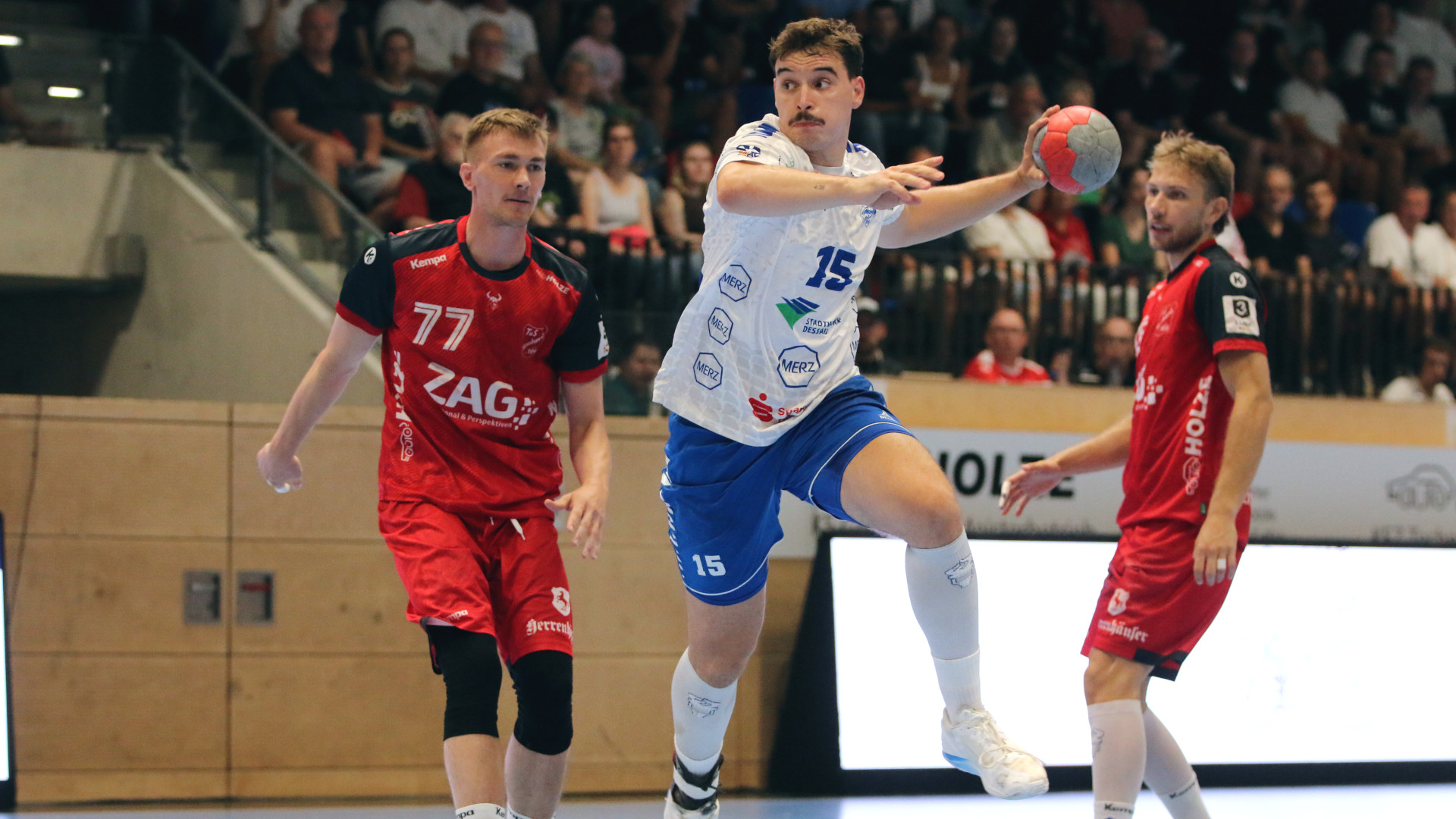 vertrag_nowak_0925 Marcel Nowak im DHB-Pokalspiel gegen den TuS Vinnhorst Saison 2025/26