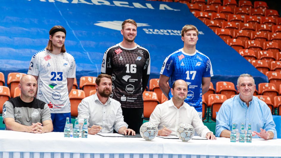 Pressekonferenz Partnerschaft Stadtwerke Dessau