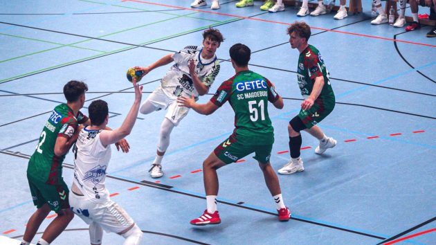 spielbericht_b_jugend_SCM_0925 DRHV B-Jugend im Spiel gegen den SC Magdeburg in der B-Jugend-Bundesliga Saison 2025/26