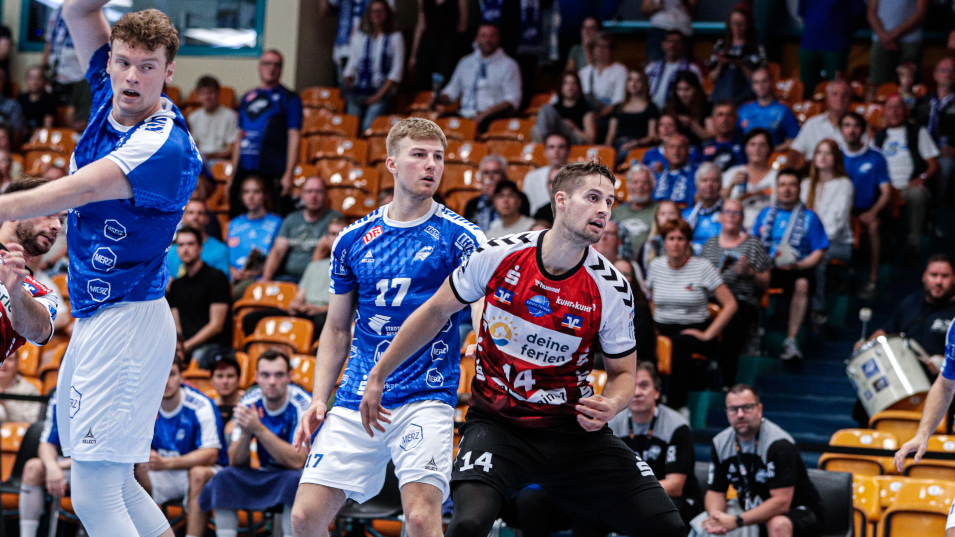 DRHV-Defensive gegen die HSG Nordhorn-Lingen Saison 2025/26