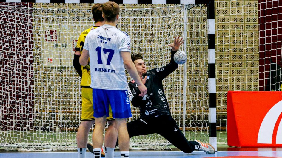 Janik Patzwaldt mit 18 Paraden beim Auswärtssieg gegen die HSG Krefeld Niederrhein 7. Spieltag Saison 2025/26