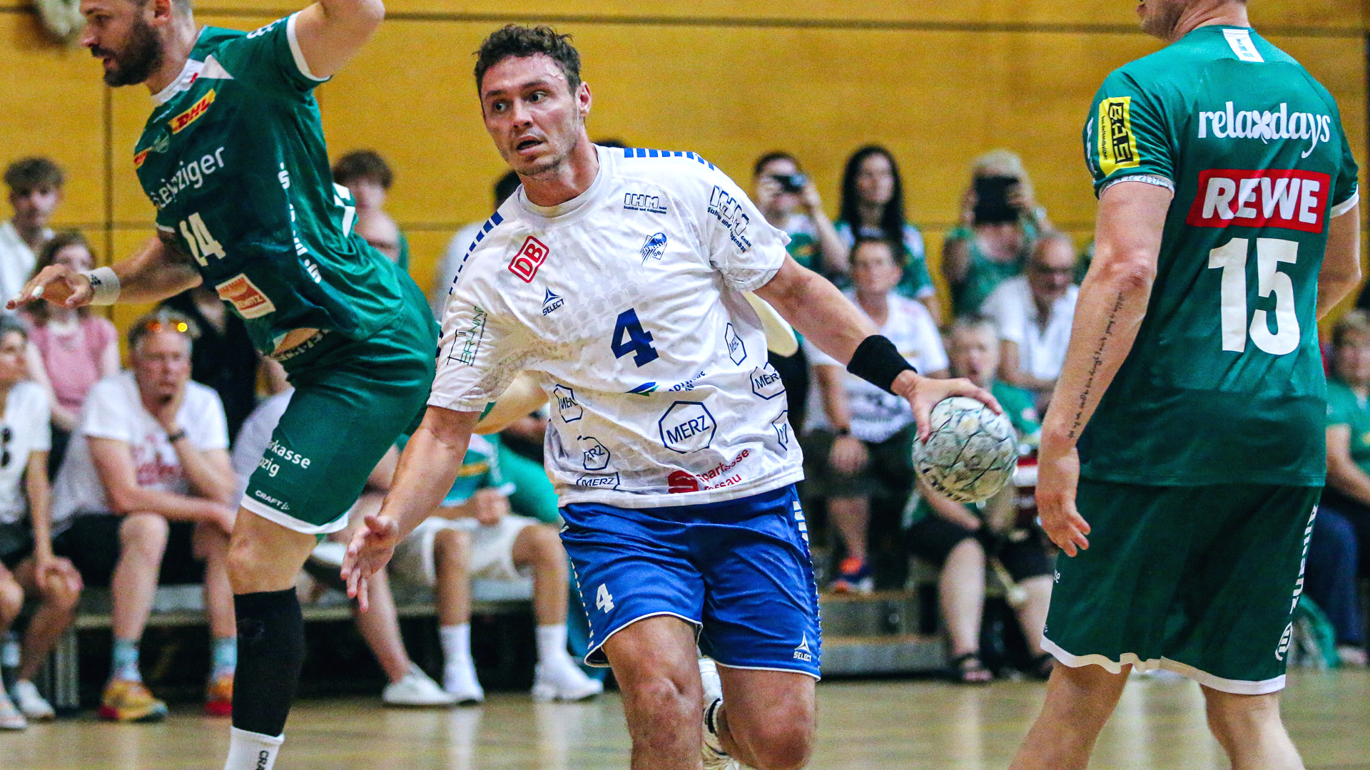 Tomislav Jagurinoski im Testspiel gegen SC DHfK Leipzig im Juli 2025