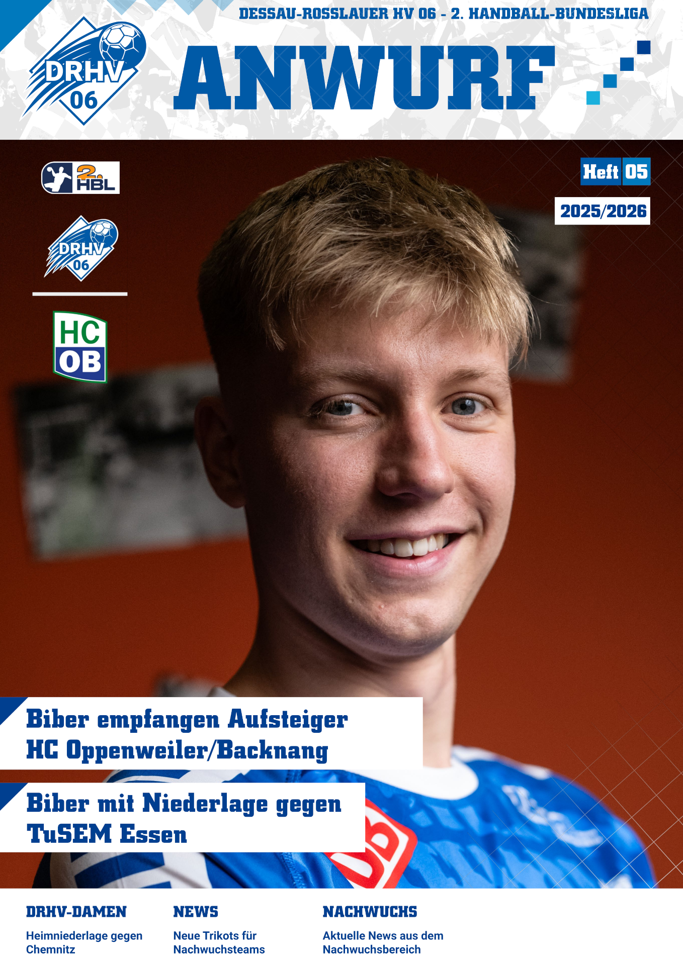 Cover Anwurf No. 5 Saison 2025/26