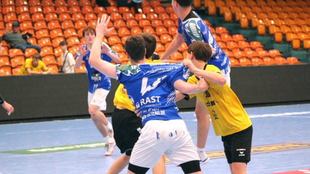 A-Jugend im Spiel gegen HBV Jena 90 Saison 2025/26