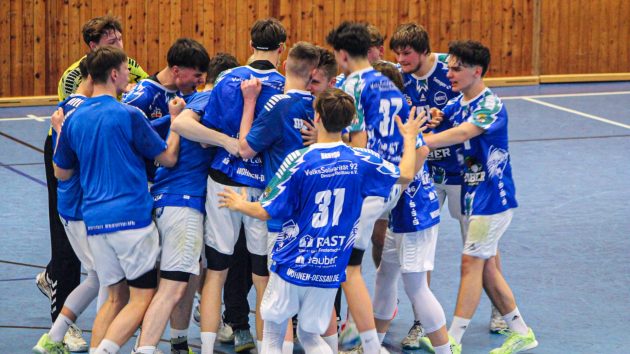 B-Jugend feiert den ersten Sieg in der Jugendbundesliga gegen den NSG EHV/Nickelhütte/Buteo Saison 2025/26