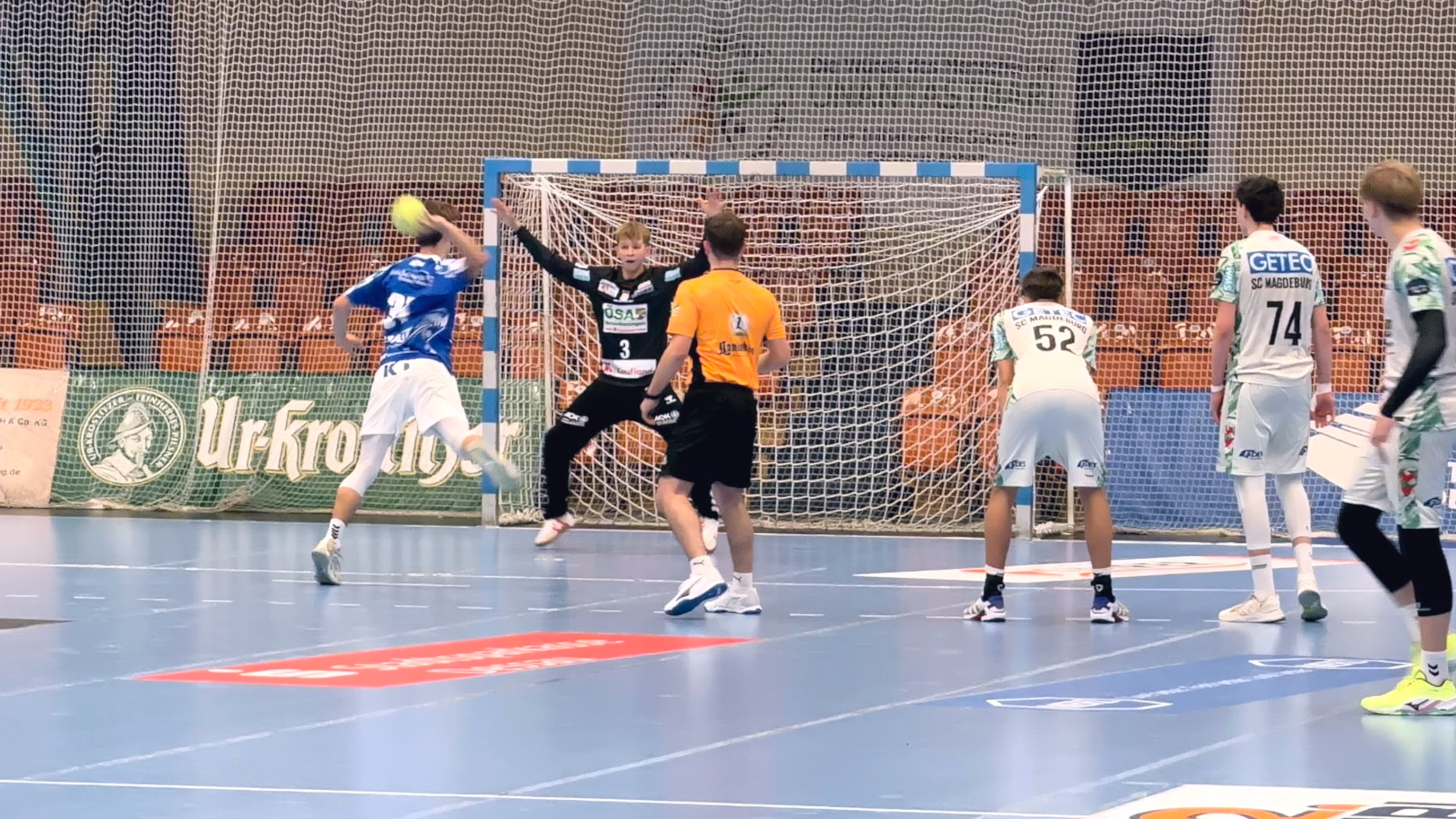 B-Jugend mit Niederlage gegen den SC Magdeburg Saison 2025/26