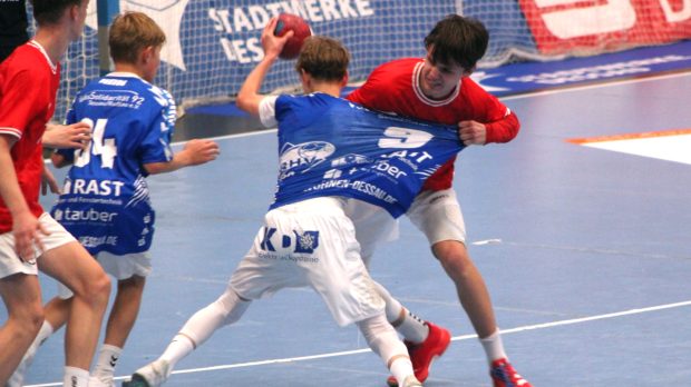 Männliche C-Jugend im Spiel gegen NSG EHV/NH/Buteo Saison 2025/26