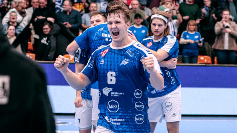 Fritz-Leon Haake nach dem Heimsieg gegen den VfL Eintracht Hagen Saison 2025/26