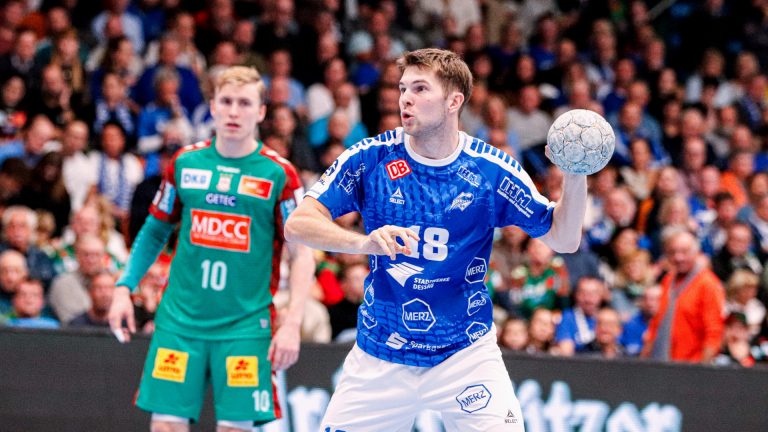 vertrag_misovych_1125 David Mišových im Pokalspiel gegen den SC Magdeburg Saison 2025/26