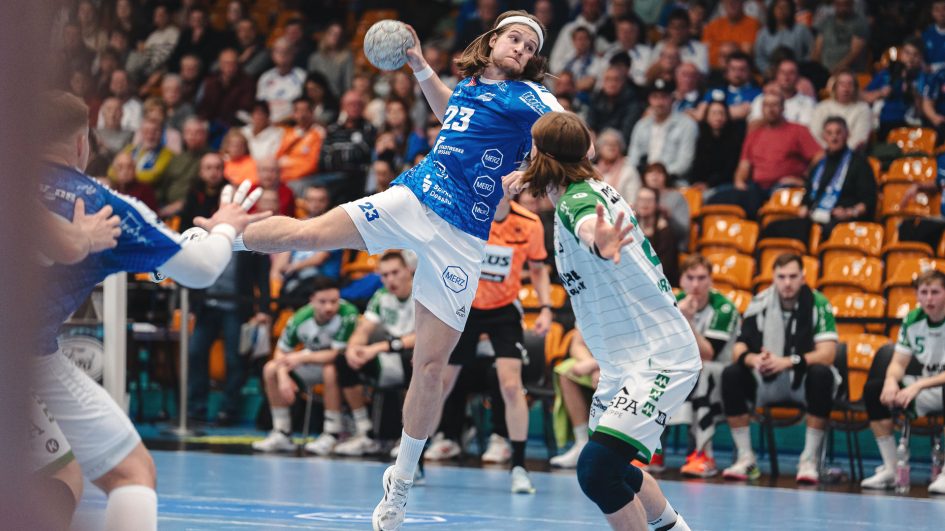 Mika Schüler im Spiel gegen den HC Oppenweiler/Backnang Saison 2025/26