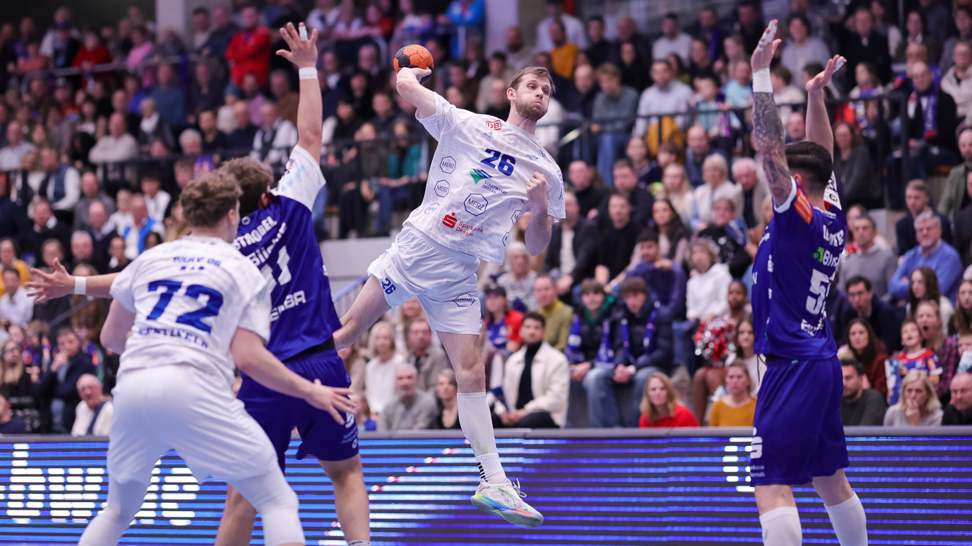 Yannick Danneberg im Spiel bei HBW Balingen-Weilstetten Saison 2025/26