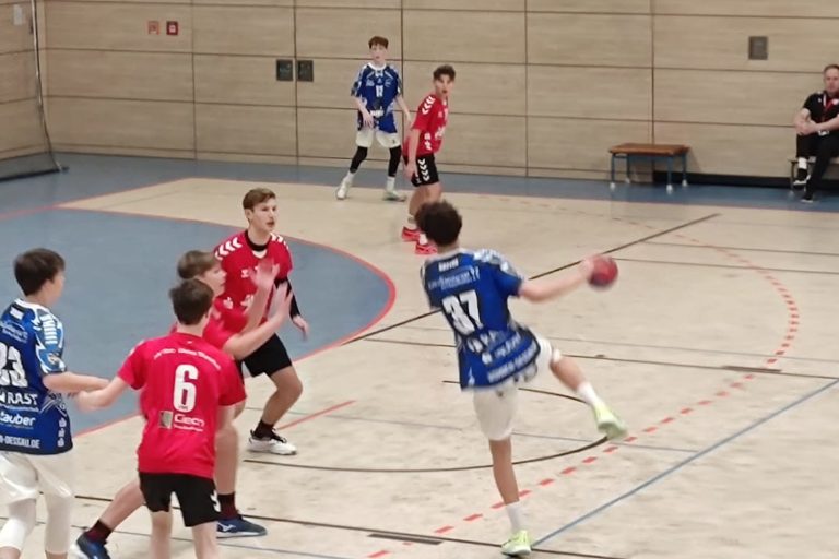 C-Jugend Männlich beim Spiel in Staßfurt Saison 202/26