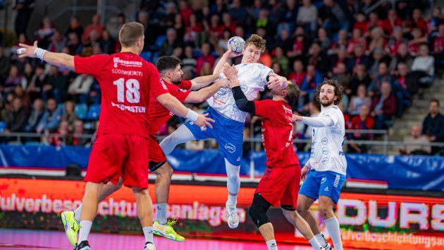 vorbericht_balingen_1225 Fritz-Leon Haake im Spiel gegen die SG BBM Bietigheim Saison 2025/26