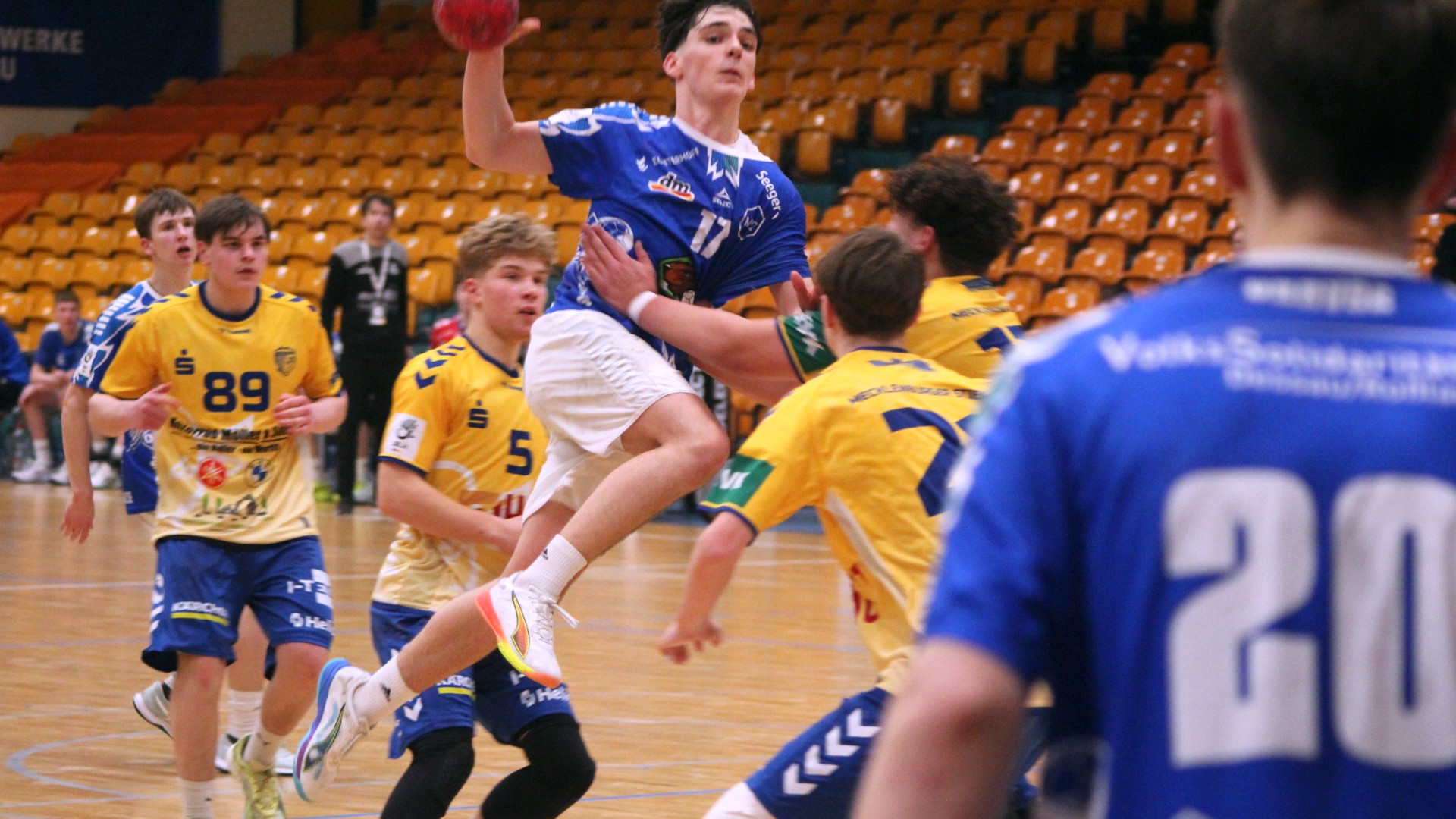 spielbericht_b_jugend_schwerin_0126 Männliche B-Jugend mit Auftaktsieg in der Pokalrunde der Jugendbundesliga Saison 2025/26