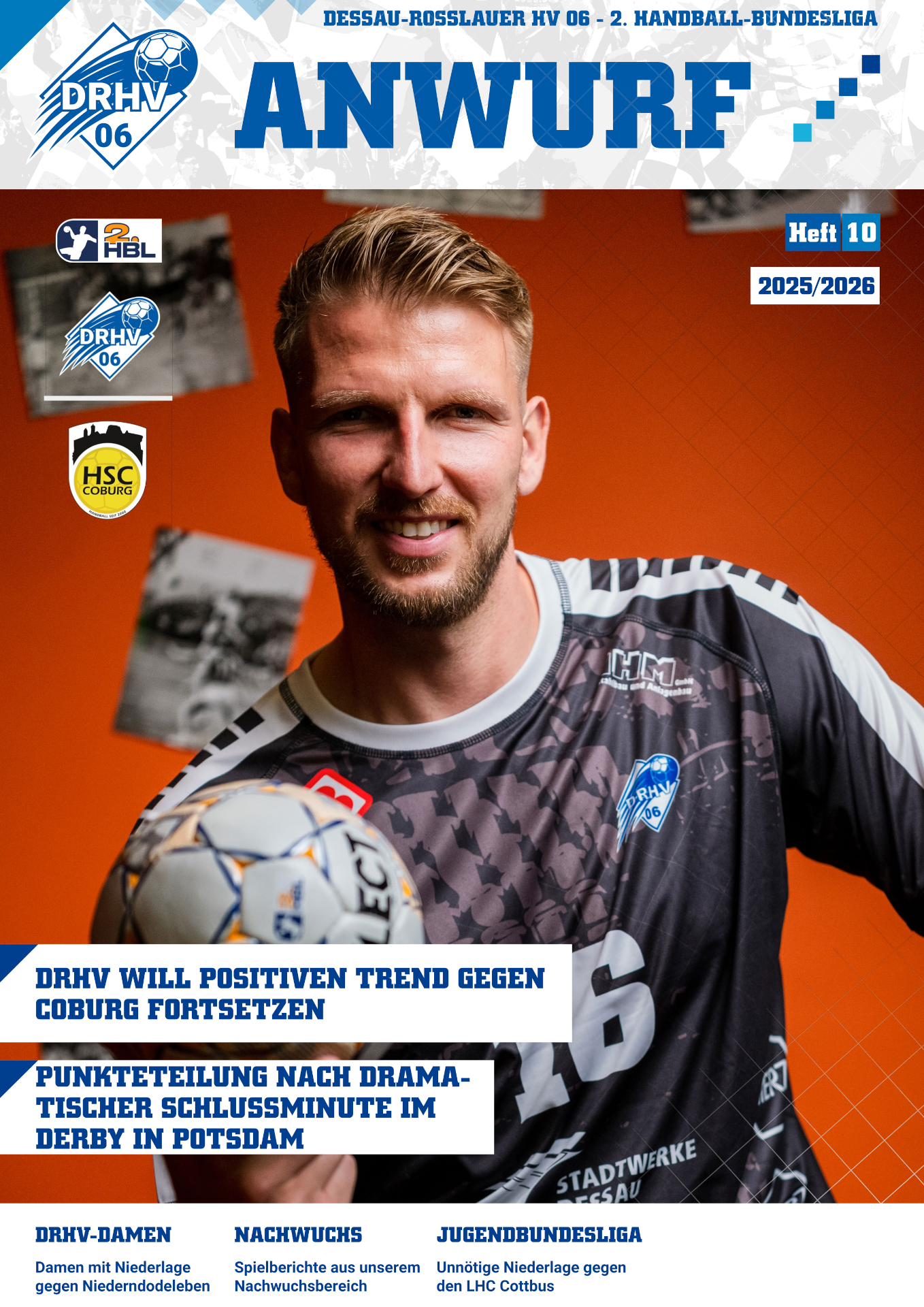 Cover Anwurf No. 10 Saison 2025/26