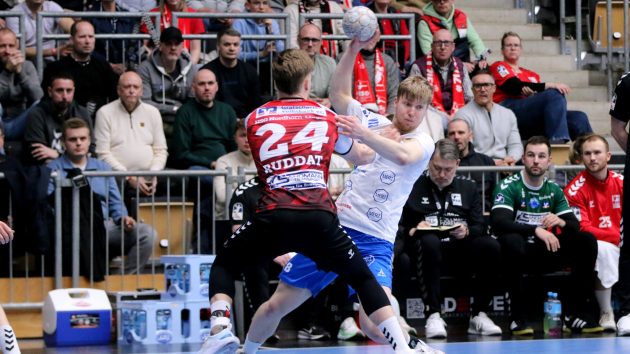 spielbericht_nordhorn_0226 Julius Drachau im Spiel bei der HSG Nordhorn-Lingen Saison 2025/26