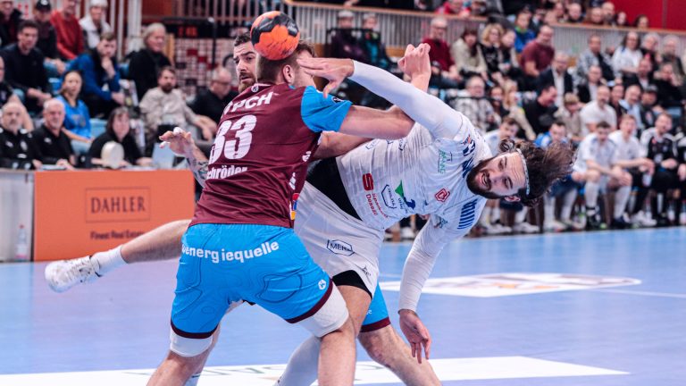 Jakub Powarzyński im Spiel beim 1. VfL Potsdam Saison 2025/26