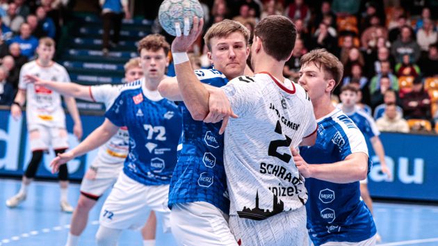 Kapitän Luka Baumgart mit starker Defensivarbeit beim Rückrundenauftakt gegen den VfL Lübeck-Schwartau Saison 2025/26