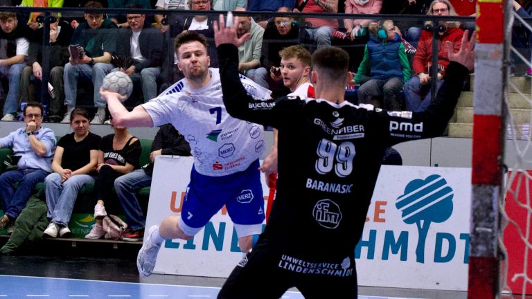 Carl-Phillip Haake im Spiel gegen den TuS Ferndorf Saison 2025/26