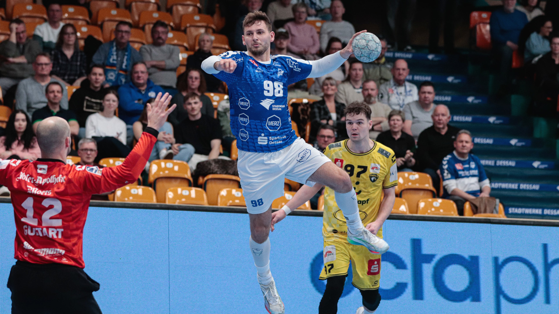 spielbericht_krefeld_0326 Yannick-Marcos Pust im Spiel gegen die HSG Krefeld Niederrhein Saison 2025/26