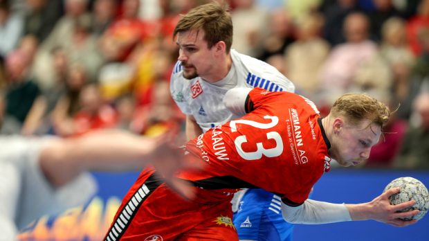 Valentin Neagu beim Auswärtsspiel beim TuS N-Lübbecke Saison 2025/26