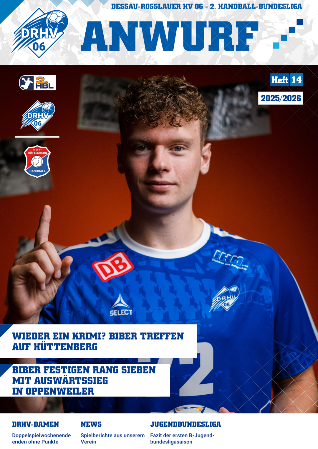 Cover Anwurf No. 14 Saison 2025/26