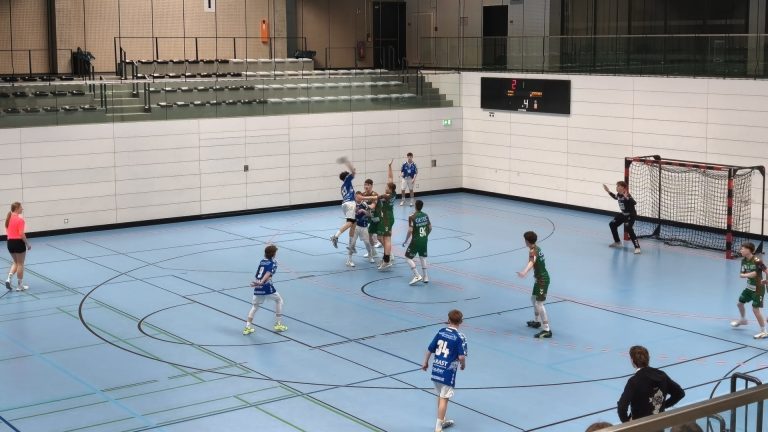 Die männliche C-Jugend beim Spiel in Magdeburg Saison 2025/26