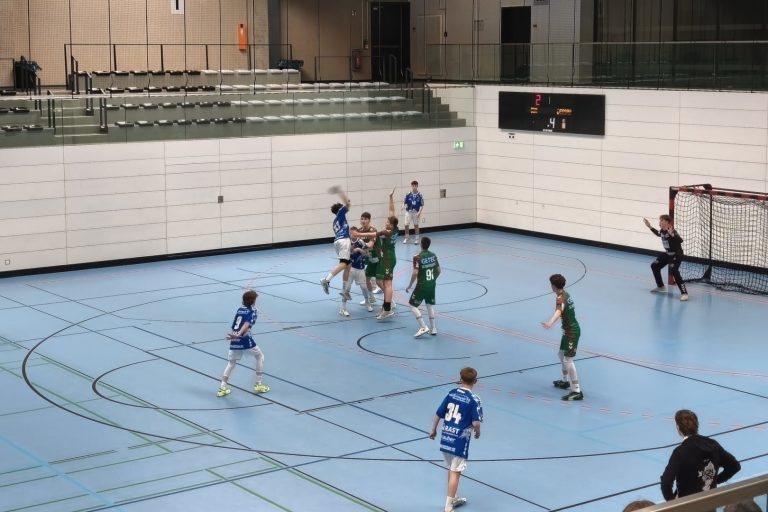 Die männliche C-Jugend beim Spiel in Magdeburg Saison 2025/26
