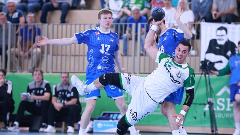 Luka Baumgart im Spiel gegen den HC Oppenweiler/Backnang Saison 2025/26