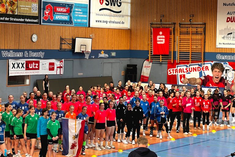 weibliche U13 bei den Ostdeutschen Meisterschaften Saison 2025/26